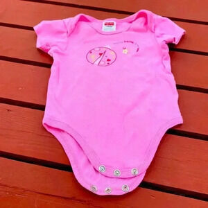 Five for 25 Fisher  Price 100% cotton onesie